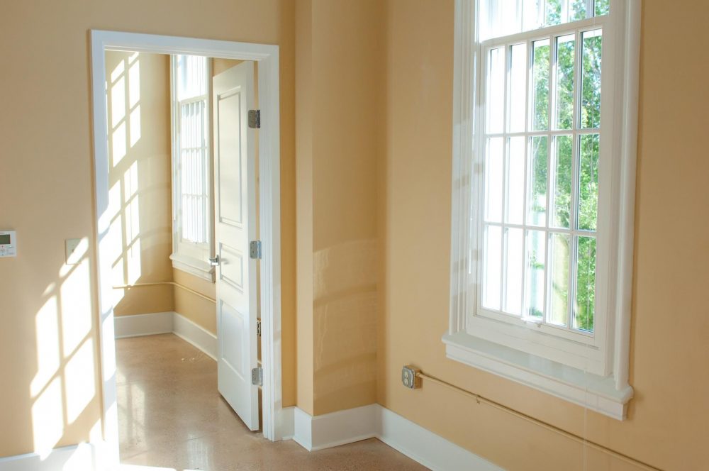 630 Lofts Low Income Housing Apartments Traverse City Michigan Natural Light Doorway Bedroom