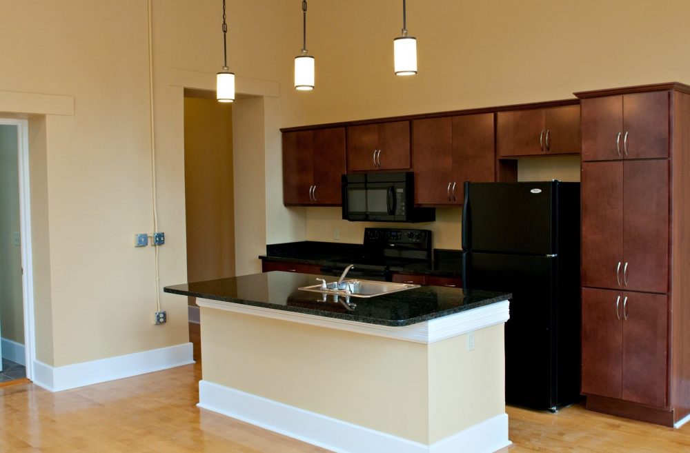 630 Lofts Traverse City Michigan Low Income Housing Apartments Kitchen Island