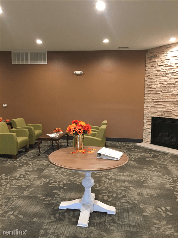 Adams Senior Clubhouse Fireplace