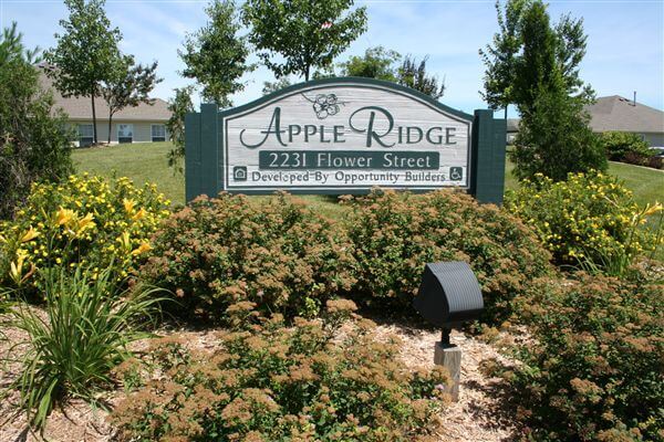 Apple Ridge Sign