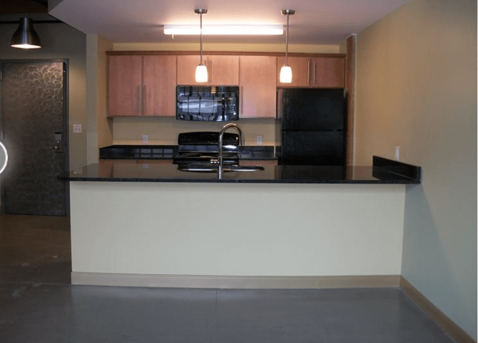 Baker Lofts Grand Rapids Kitchen