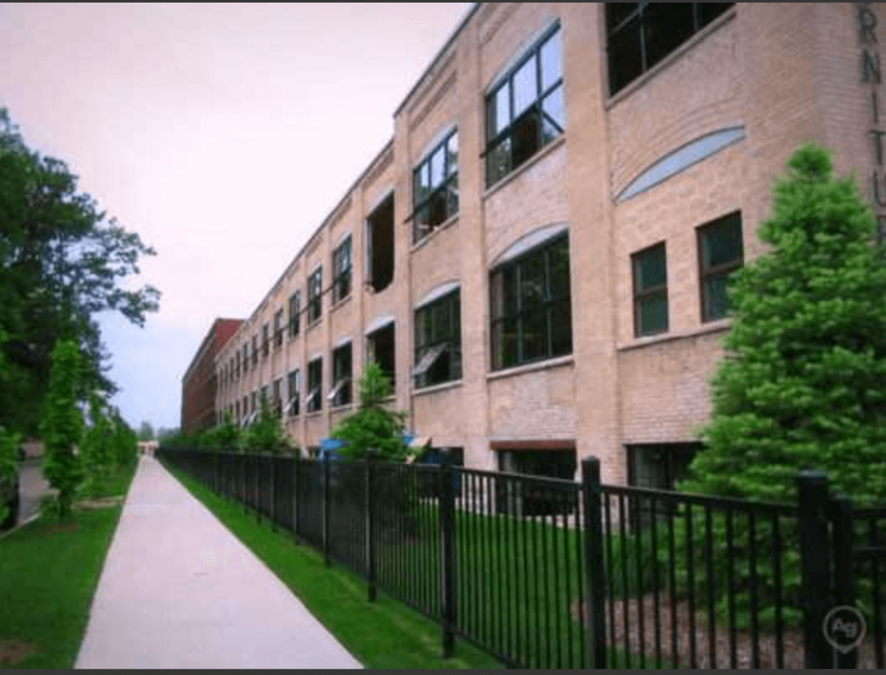 Baker Lofts Grand Rapids Rear Exterior