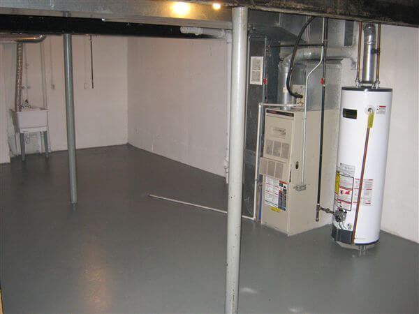 Benjamin Manor Highland Park MI Townhome Basement