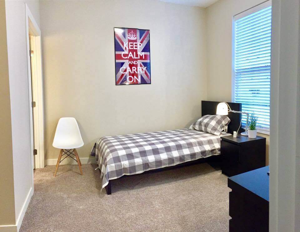 Campus Creek Cottages Big Rapids MI Apartments Bedroom Bathroom WalkIn Closet