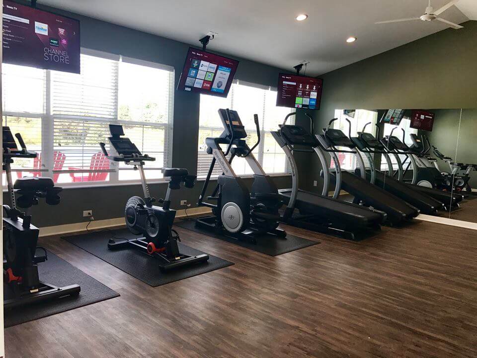 Campus Creek Cottages and Townhomes Big Rapids MI Apartments Fitness Center