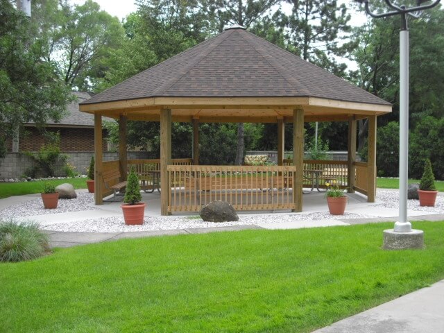 Centerline Park Towers Centerline MI Senior Apartments Gazebo