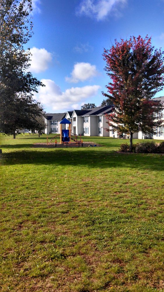 Clear Creek Apartments North Manchester IN Common Green Space