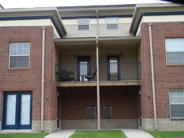 Core City Estates I Detroit Apartments Balonies and Patios