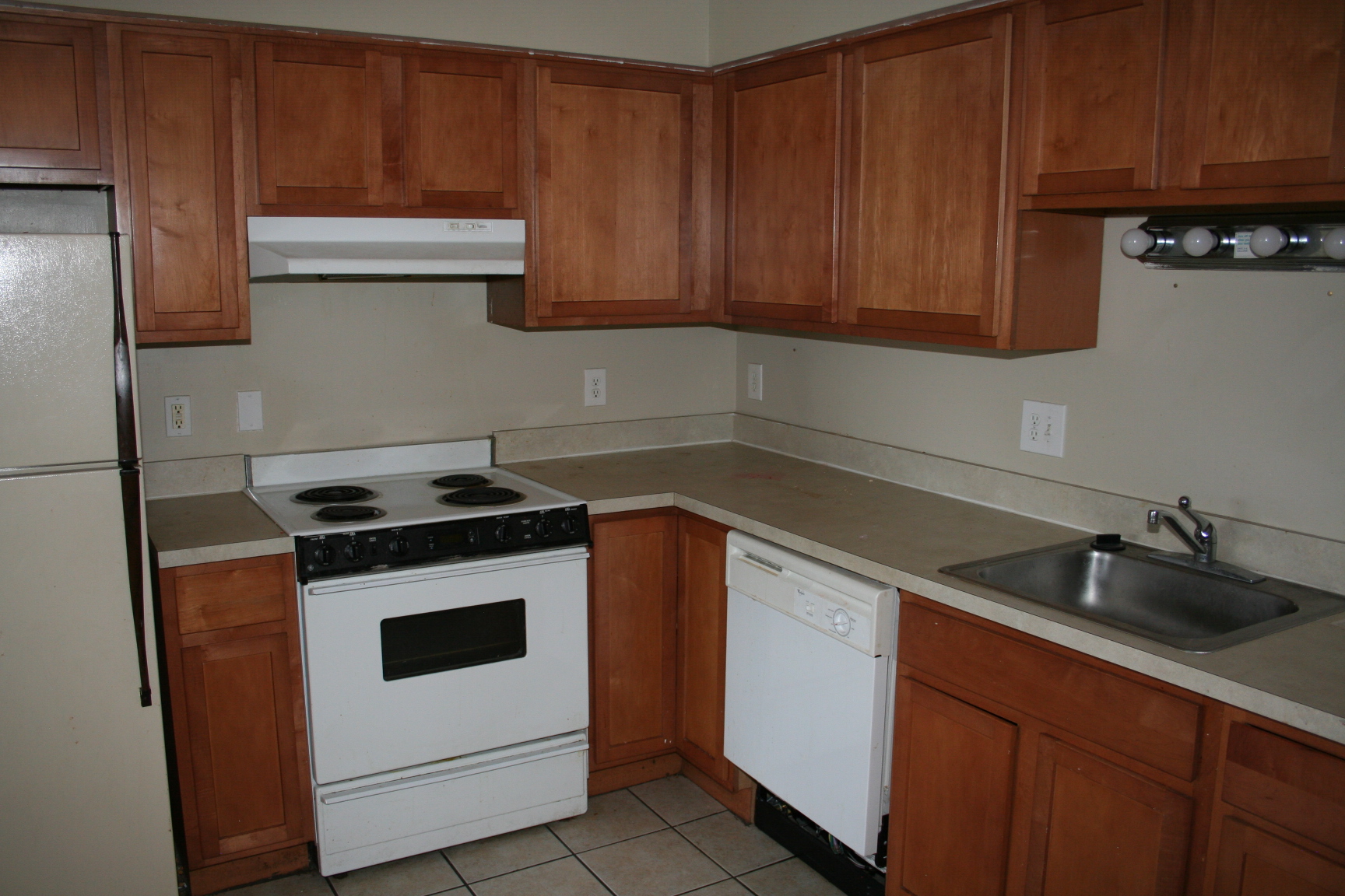 Kitchen at Auburn West Unit 8-18